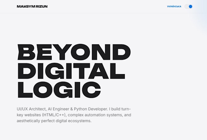 design and build a high conversion ai powered landing page